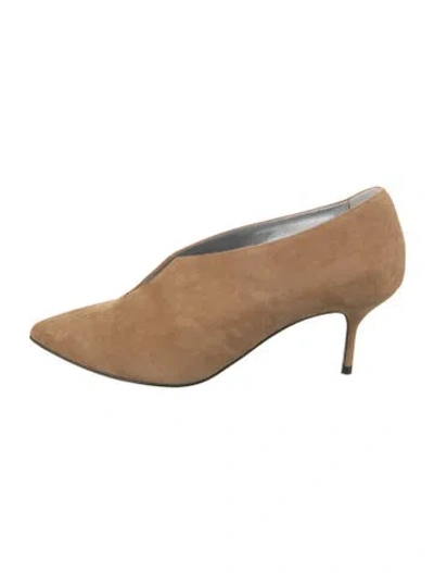 Pre-owned Pierre Hardy Suede Boots In Brown