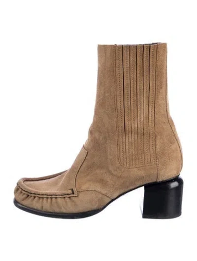 Pre-owned Pierre Hardy Suede Boots In Multi