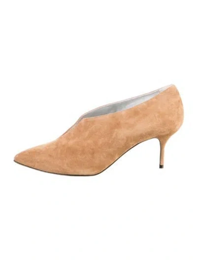 Pre-owned Pierre Hardy Suede Boots In Neutrals