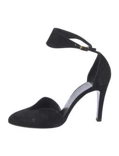 Pre-owned Pierre Hardy Suede Pumps In Black