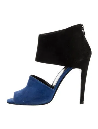 Pre-owned Pierre Hardy Suede Pumps In Blue