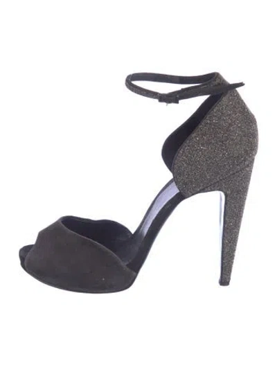 Pre-owned Pierre Hardy Suede Pumps In Blue
