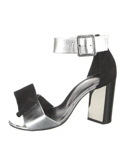 Pre-owned Pierre Hardy Suede Sandals In Multi