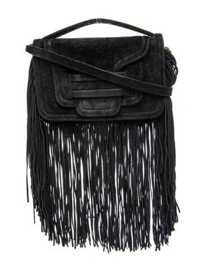 Pre-owned Pierre Hardy Suede Shoulder Bag In Blue