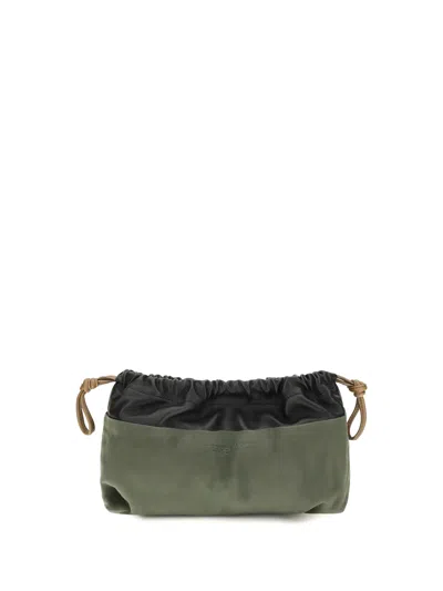 Pierre Hardy Twin Clutch Bag In Gray