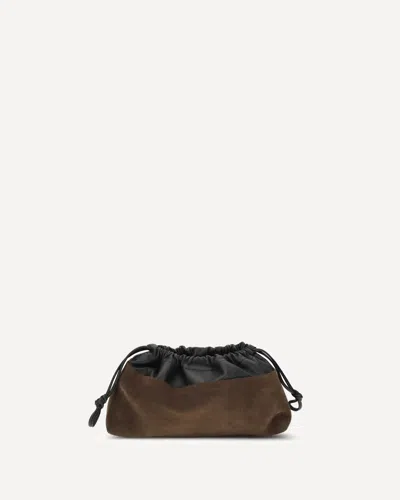 Pierre Hardy Twin Clutch Bag In Brown