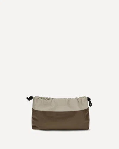 Pierre Hardy Twin Clutch Bag In Brown
