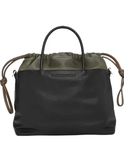 Pierre Hardy Twin Clutch Maxi In Black