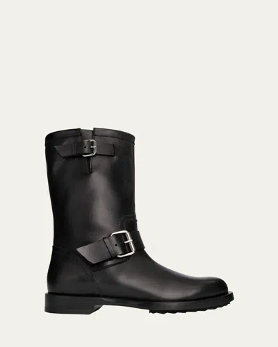 Pierre Hardy Wild Leather Moto Boots In Multi