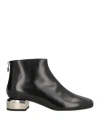 Pierre Hardy Woman Ankle Boots Black Size 7.5 Leather In Black