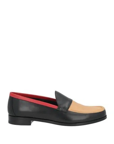 Pierre Hardy Woman Loafers Black Size 7.5 Leather