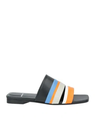 Pierre Hardy Woman Sandals Black Size 6.5 Calfskin