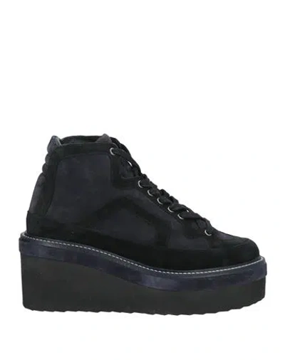 Pierre Hardy Woman Sneakers Black Size 10 Calfskin