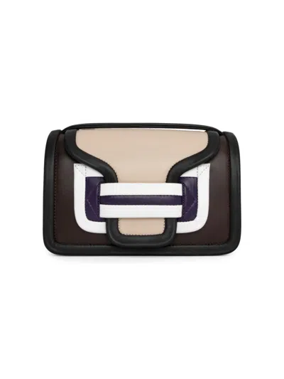 Pierre Hardy Women's Alpha Colorblocked Leather Crossbody Bag In Multi