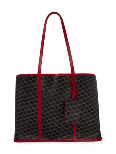 Pierre Hardy Women's Cab 3d Cube Canvas-leather Tote Bag In Multi