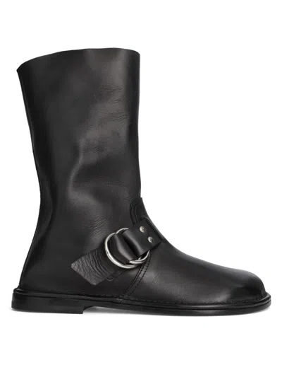 Pierre Hardy Women's Kristen Leather Ankle Boots In Black