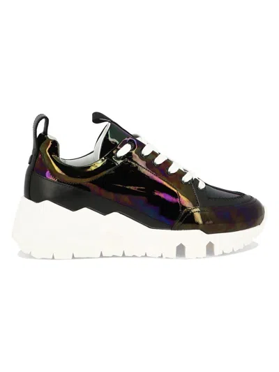 Pierre Hardy Women's "street Life" Sneakers In Blue