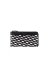 Pierre Hardy Palatine Cube Perspective-print Wallet In Black