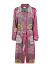 Pierre-louis Mascia Double Print Coat Clothing In Multicolour