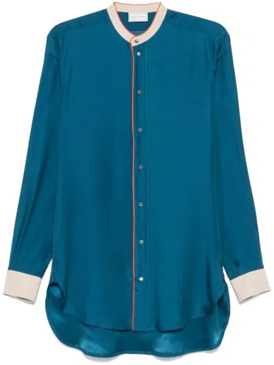 Pierre-louis Mascia Adanar Shirt In Blue