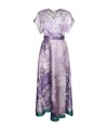 Pierre-louis Mascia Adanaster Midikleid In Purple