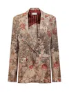 Pierre-louis Mascia Alodox Blazer In Neutral