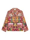 Pierre-louis Mascia Floral-print Pocket Shirt In Multi