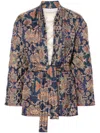 Pierre-louis Mascia Aloe Jacket In Blau