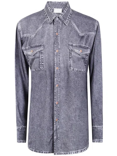 Pierre-louis Mascia "aloe" Longsleeve Shirt Clothing In Blue