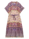 Pierre-louis Mascia Aloe Maxi Dress In Multi