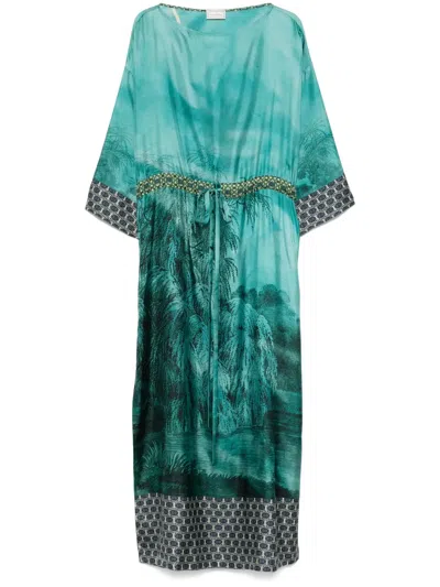 PIERRE-LOUIS MASCIA ALOE MIDI DRESS