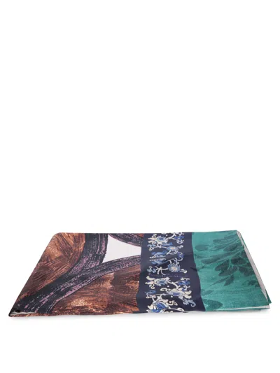 Pierre-louis Mascia Scarves In Green