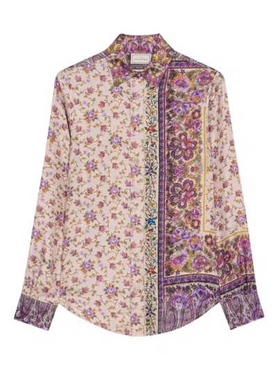 Pierre-louis Mascia Aloe Paisley-print Shirt In Multi