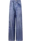 Pierre-louis Mascia Pierre Louis Mascia Women Wide Leg Trousers Aloe In Blue