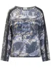 Pierre-louis Mascia Aloe Blouse In Blu