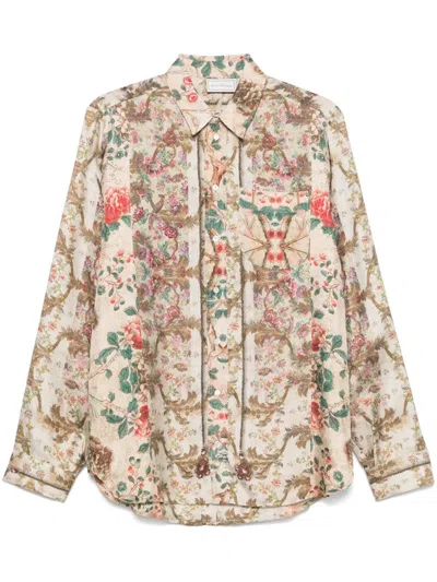 Pierre-louis Mascia Aloe Shirt In Green