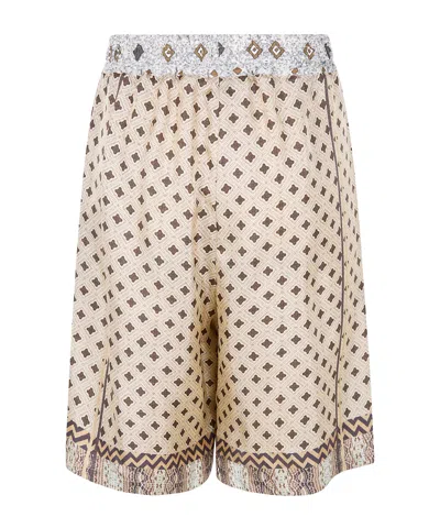 Pierre-louis Mascia Aloe Shorts In Brown