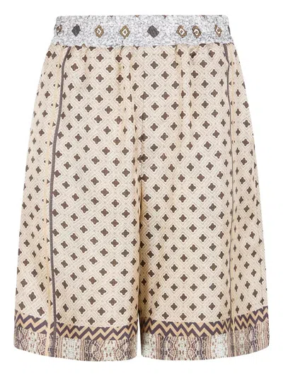 PIERRE-LOUIS MASCIA "ALOE" SHORTS TROUSERS,ALOE.S.11765 518014 NATURAL