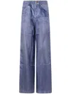 Pierre-louis Mascia Pierre Louis Mascia Women Wide Leg Trousers Aloe In Blue