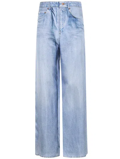 Pierre-louis Mascia "aloe" Trousers Clothing In Blue