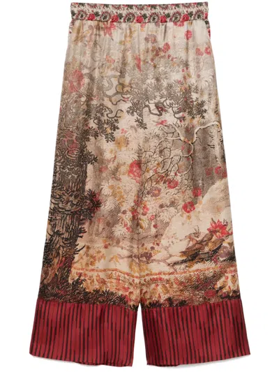 Pierre-louis Mascia Aloe Trousers In Neutrals