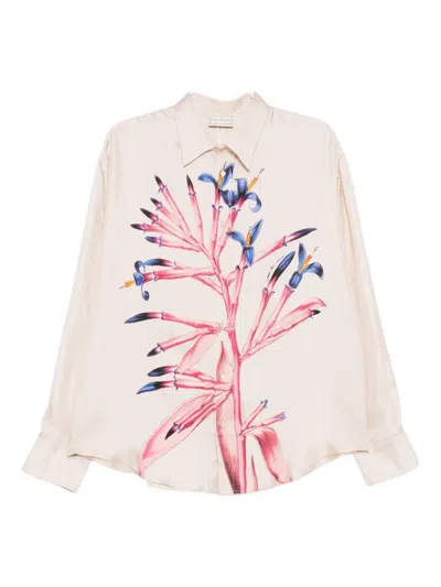 Pierre-louis Mascia Aloebio Shirt In Gray