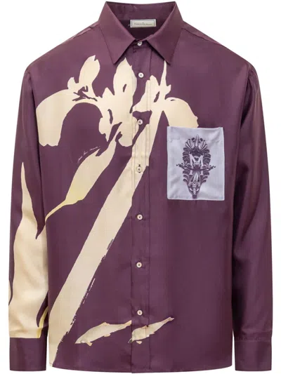 Pierre-louis Mascia Aloegots Shirt In Purple
