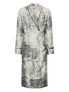 Pierre-louis Mascia Aloegum Robe In Gray