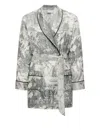 Pierre-louis Mascia Aloegum Robe In Gray