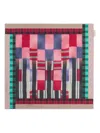 Pierre-louis Mascia Aloeuw Checkered-pattern Scarf In Multi