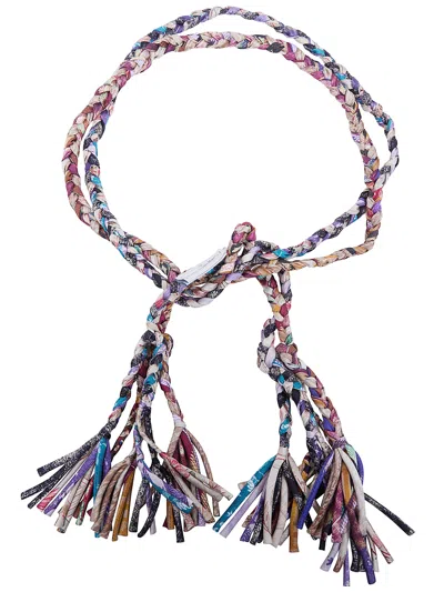 Pierre-louis Mascia "aloeuw" Double Plot Belt In Multi