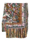 Pierre-louis Mascia Aloeuw Floral-print Fringed Scarf In Multi