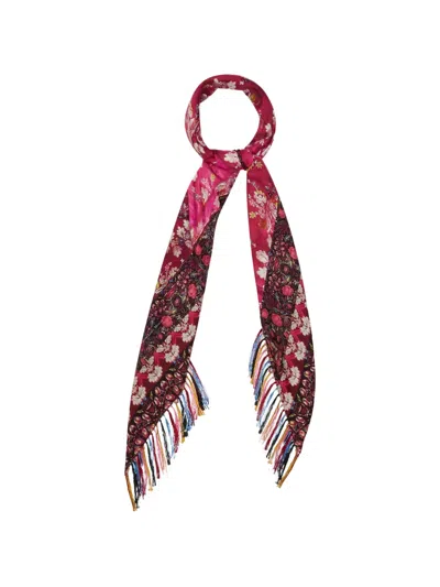 Pierre-louis Mascia Aloeuw Floral-print Scarf In Multi