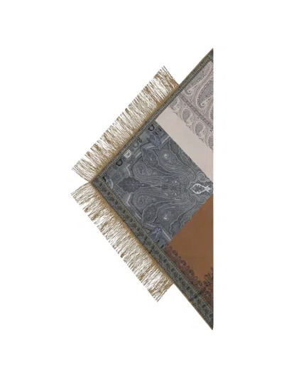 Pierre-louis Mascia Aloeuw Fringed Bandana Scarf In Multi